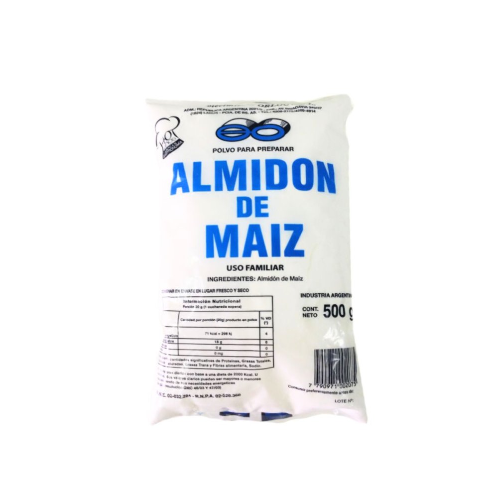 ALMIDON DE MAIZ 10 X 500 GRS