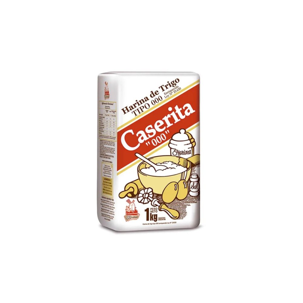 HARINA CASERITA 000 10 X 1 kg