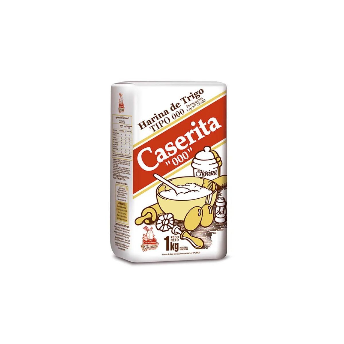 HARINA CASERITA 000 10 X 1 kg