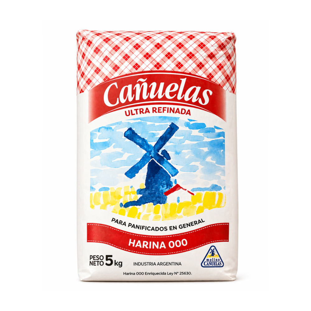 HARINA 000 CAÑUELAS 4 X 5 KG