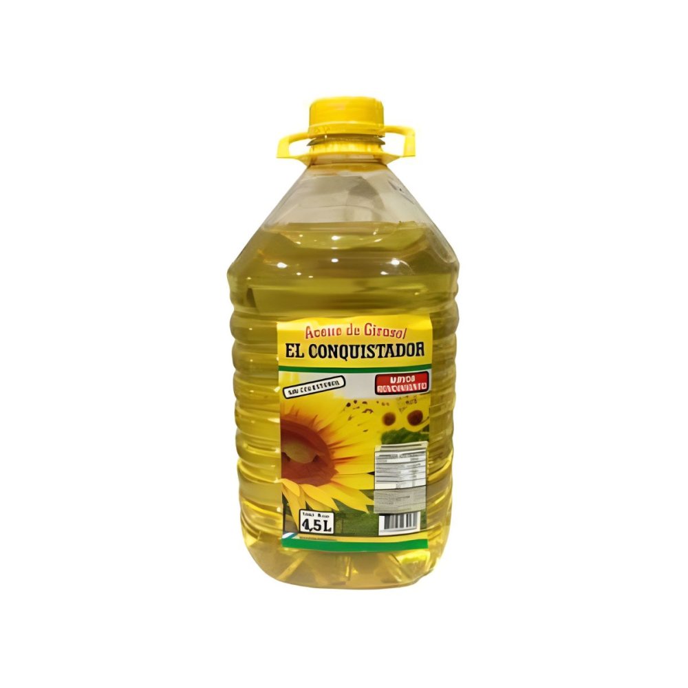 ACEITE CONQUISTADOR GIRASOL 4 x 4.5 Lts