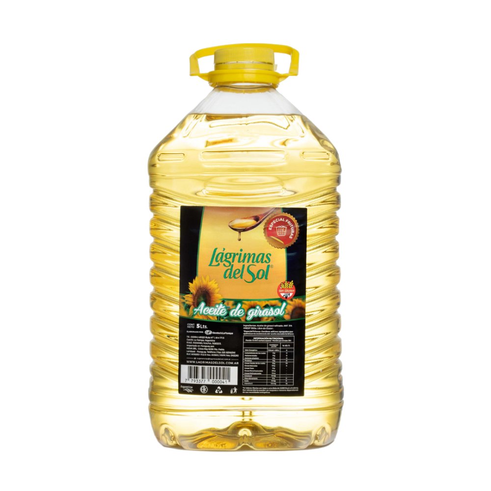 ACEITE GIRASOL ESP. FRITURA 4 X 5 L DE SOL