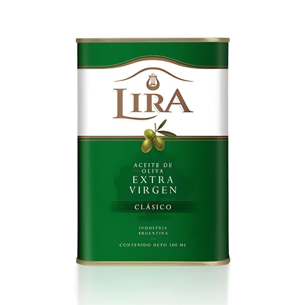 ACEITE DE OLIVA LIRA 6 latas x 500 Ml