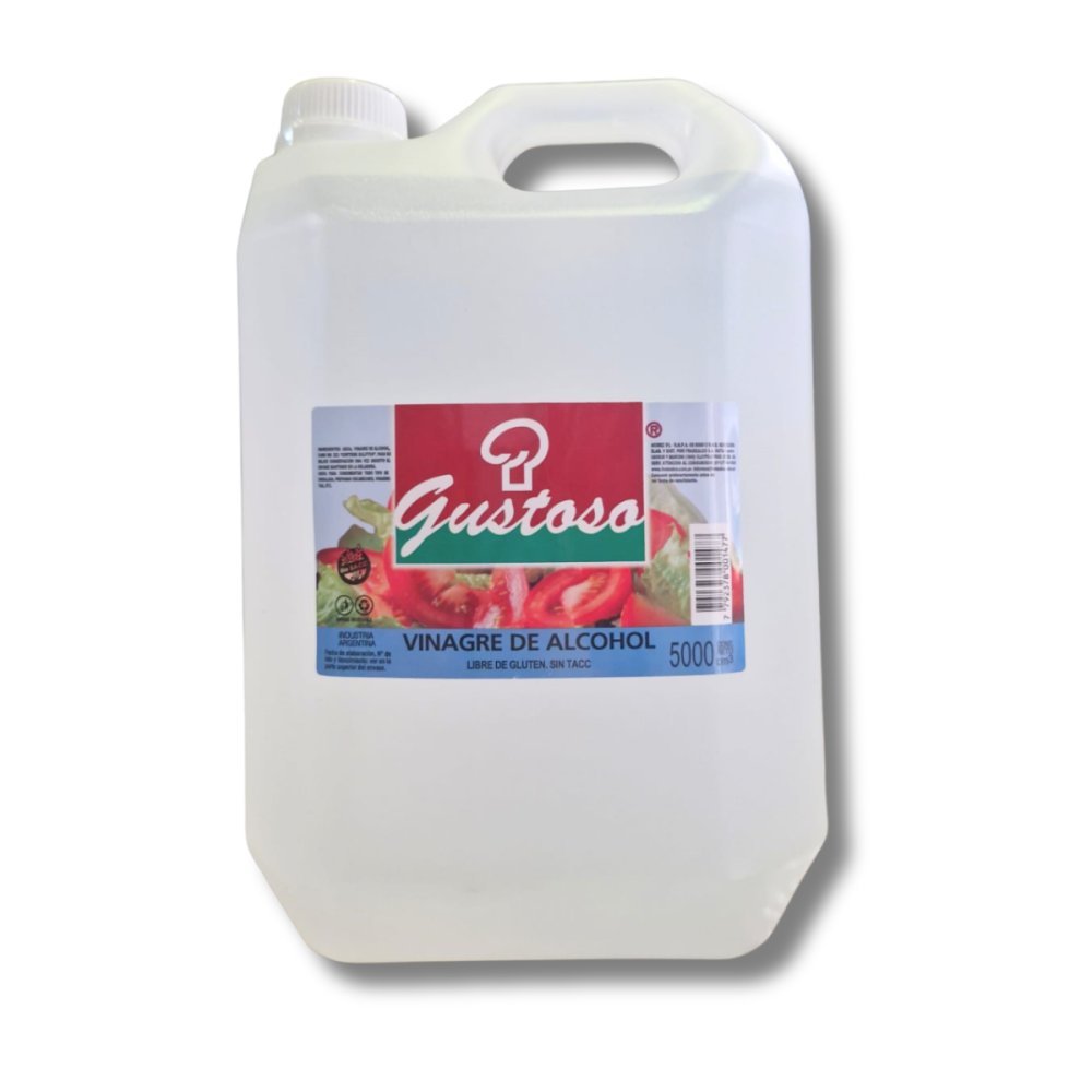 VINAGRE DE ALCOHOL GUSTOSO 3 x 5 Lts