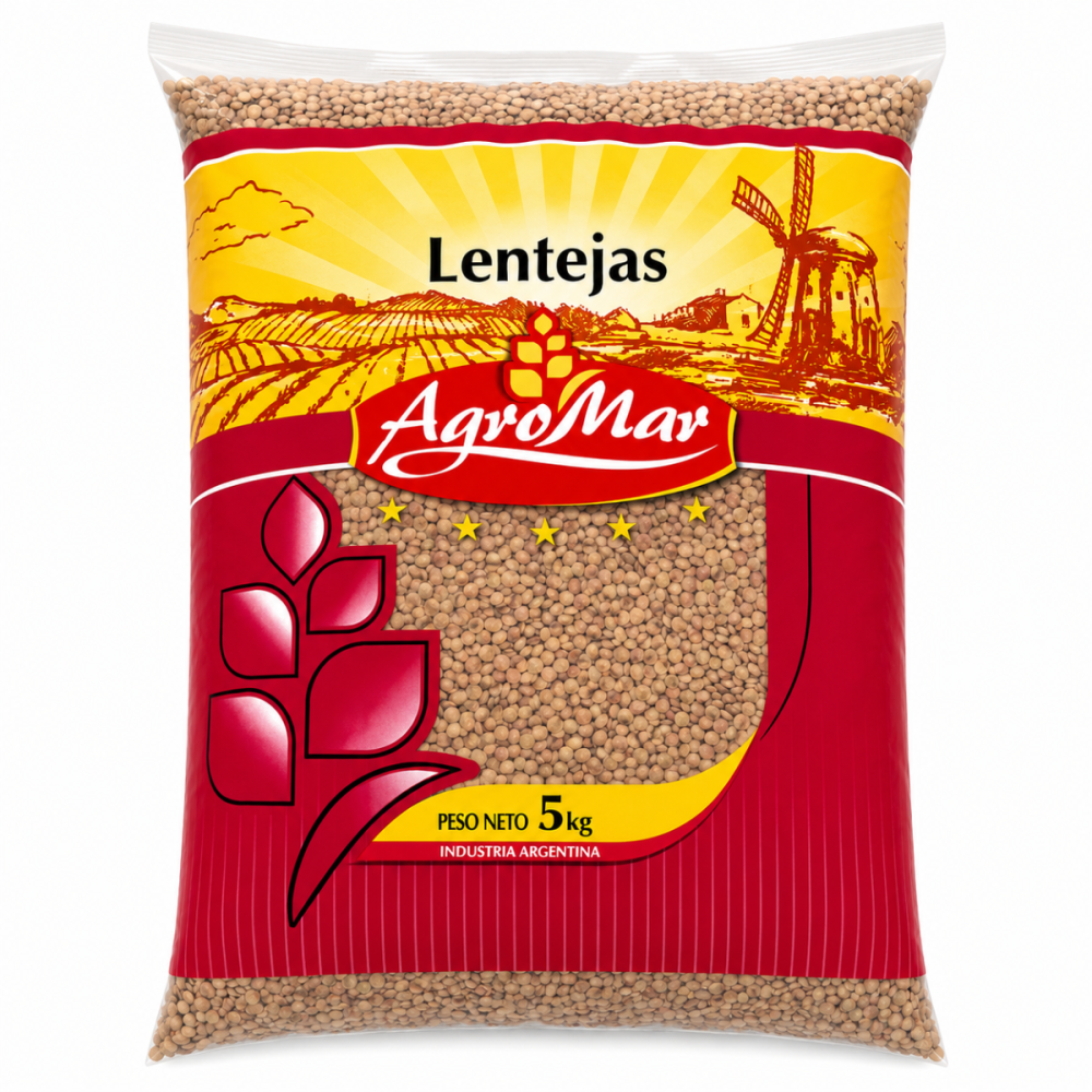 LENTEJAS AGROMAR bolsa x 5 kg
