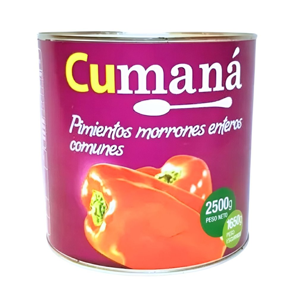MORRONES LATA CUMANA 6 x 2,5 kg