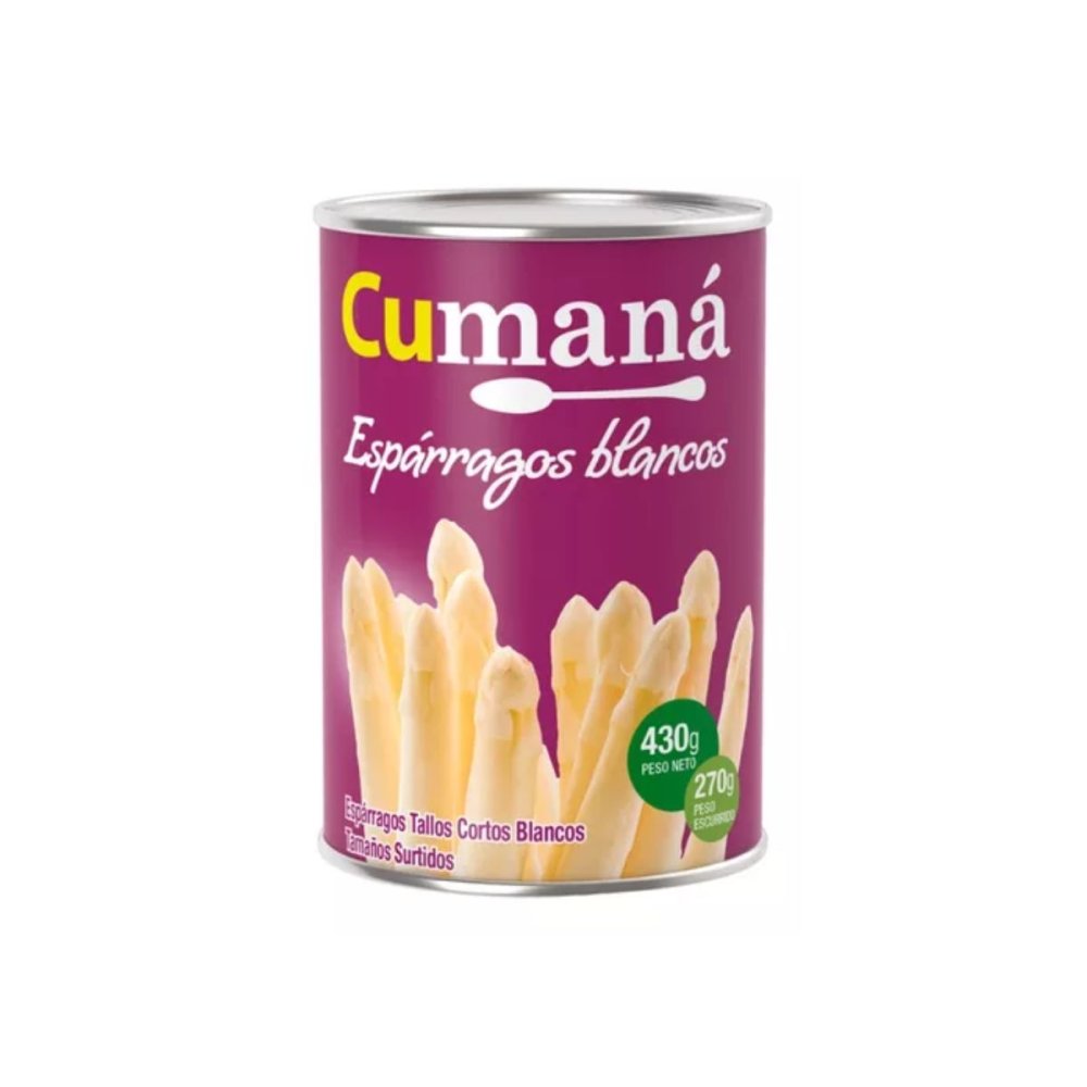 ESPARRAGOS BLANCO CUMANA 24 x 430 GRS
