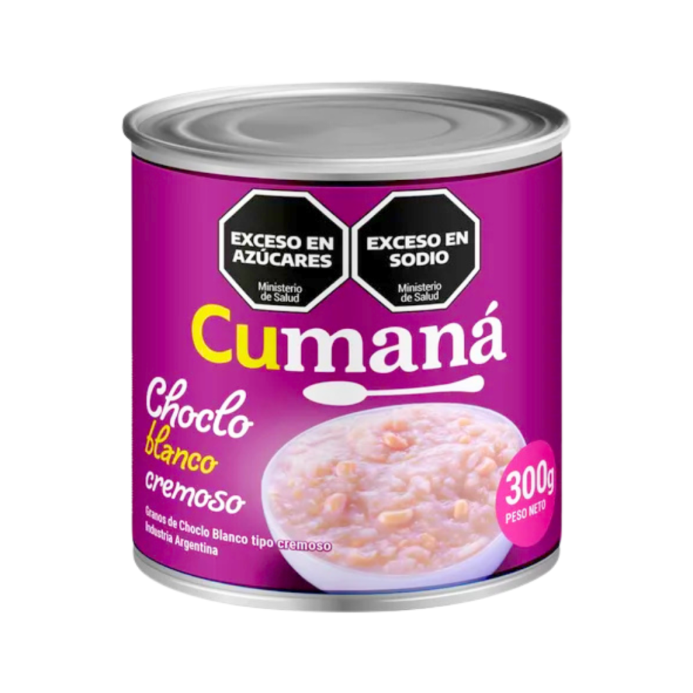 CHOCLO CREMA BCO CUMANA 24 X 300 G