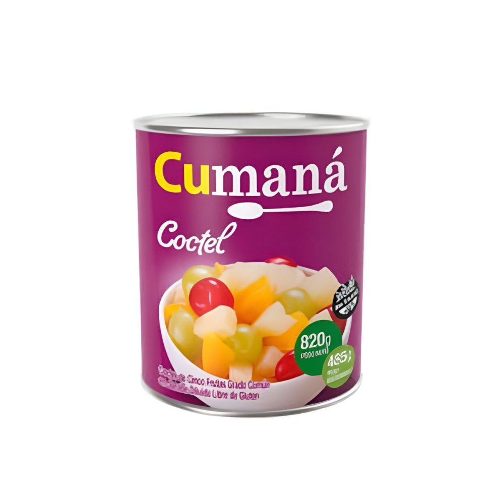 COCTEL DE FRUTA CUMANA 12 x 820 grs.