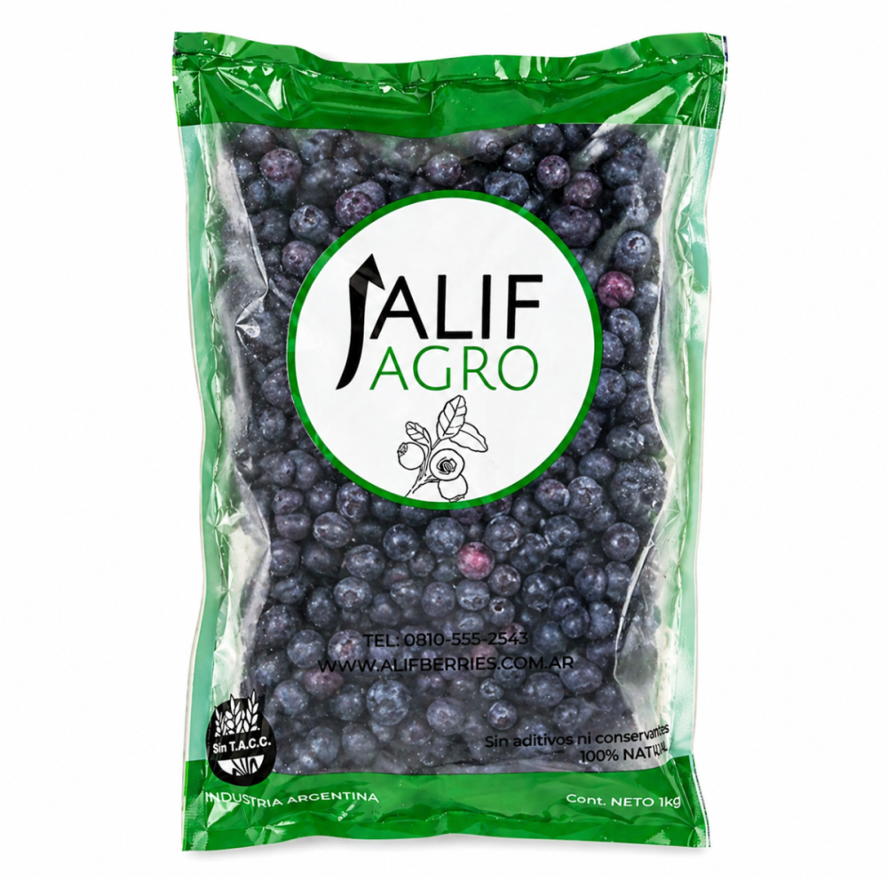 ARANDANOS BOLSA CONG.10 x 1 kg ALIF AGRO