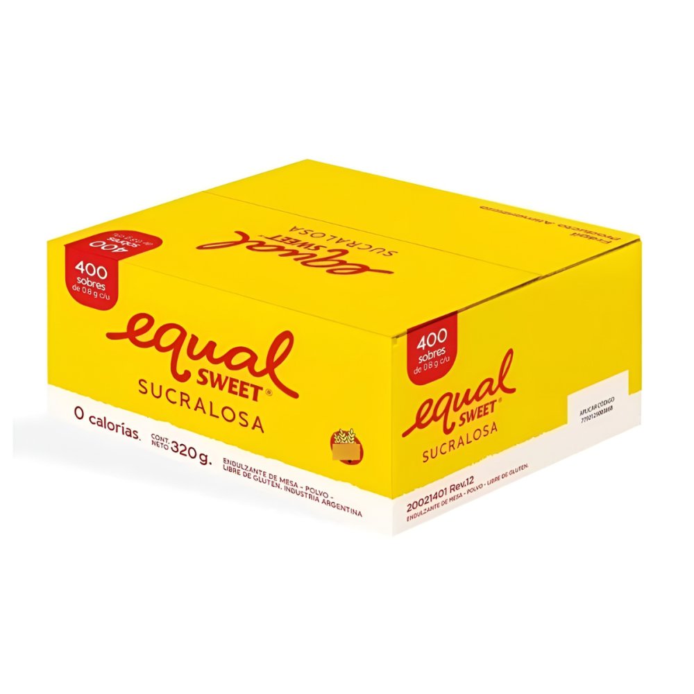 EDULCORANT EQUALSWEET SUCRALOSA x 400sobr x0.8grs