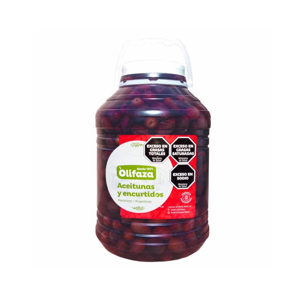ACEITUNA NEGRA OLIFAZA Nº 0 x 5 kg