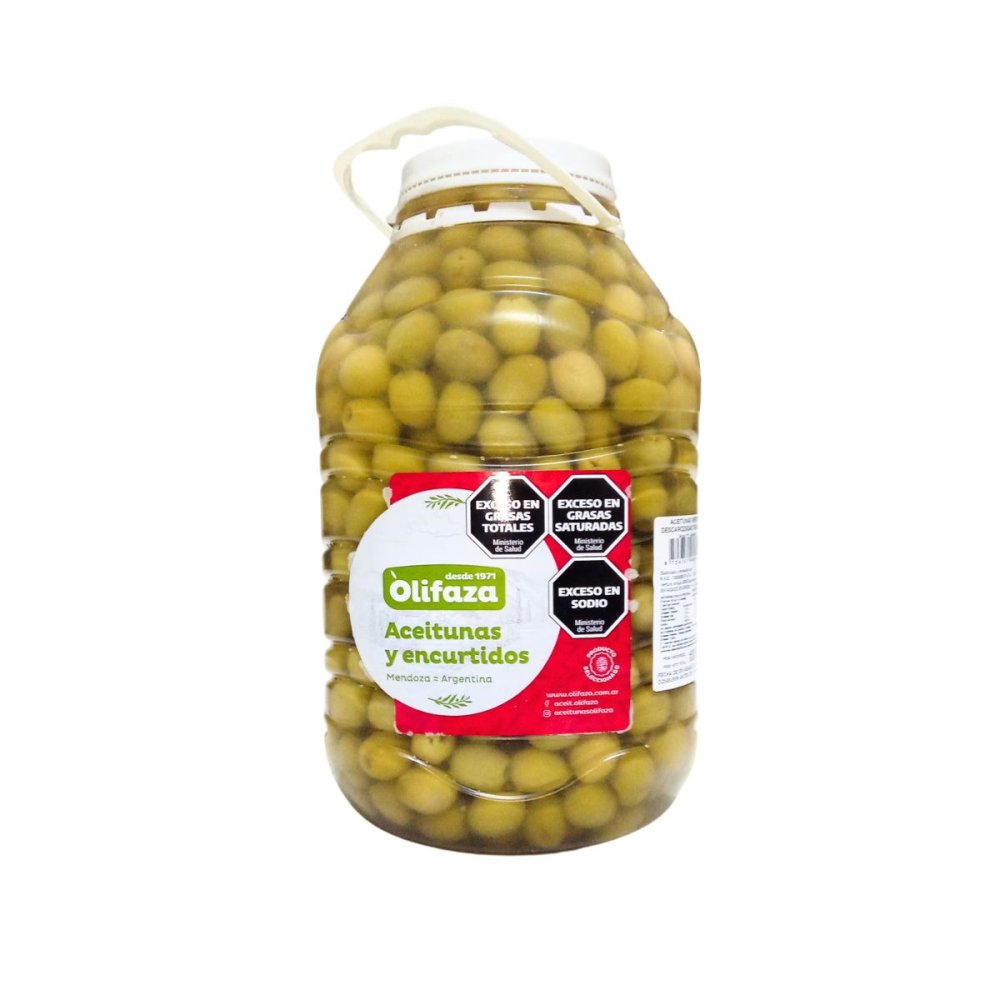 ACEITUNA VERDE OLIFAZA Nº 0 x 5 kg