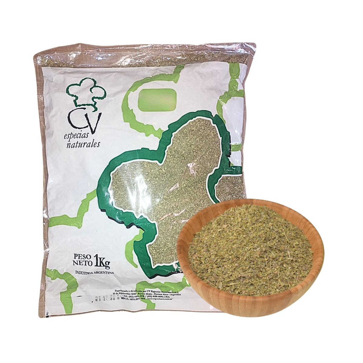 ALBAHACA DESHIDRATADA CV ESPECIAS x 1 kg