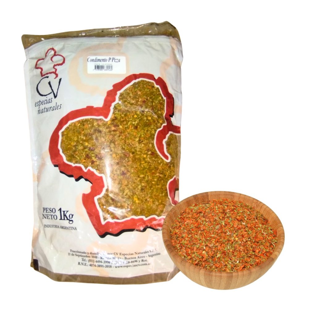 CONDIMENTO P/PIZZA EXTRA CV ESPECIAS x 1 kg