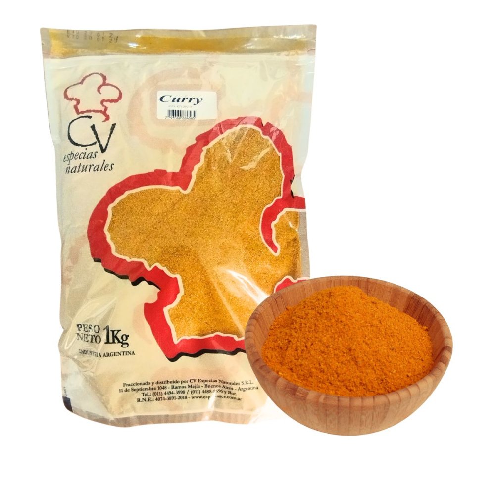 CURRY EXTRA BOLSA CV ESPECIAS x 1 kg