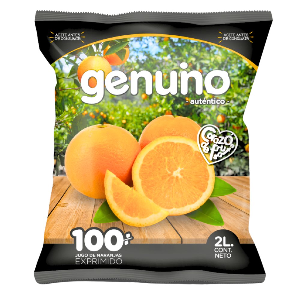 JUGO DE NARANJA CONG. 5 X 2 LTS. GENUINO