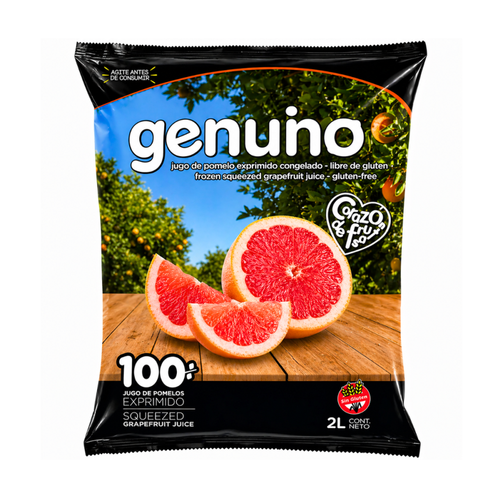 JUGO DE POMELO CONG. 5 X 2 LTS. GENUINO