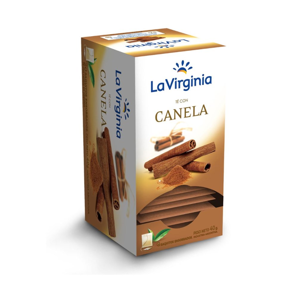 TE DE CANELA LA VIRGINIA 6 cajas x 25 saq