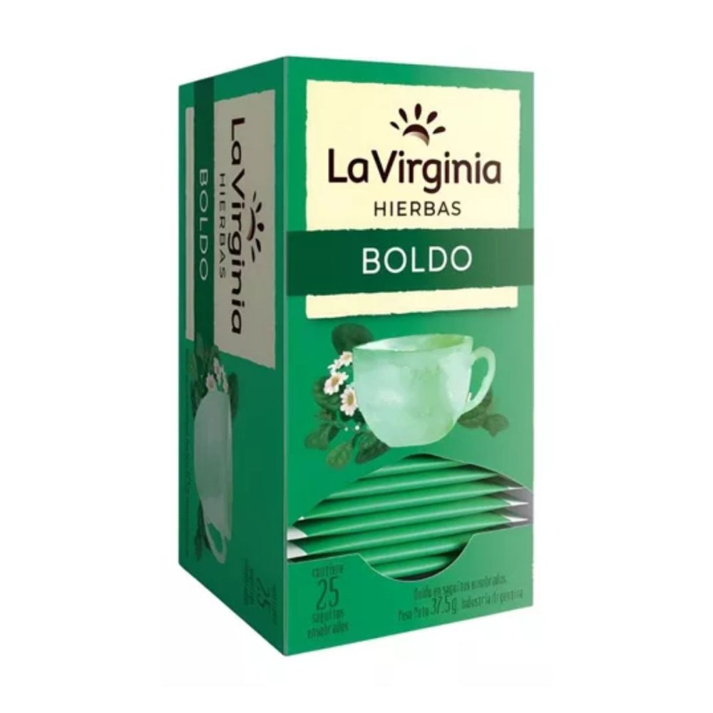TE BOLDO LA VIRGINA 6 cajas x 25 saquitos