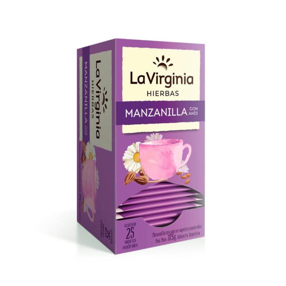 TE MANZAN.C/ANIS LA VIRGINIA 6 x 25 saq.