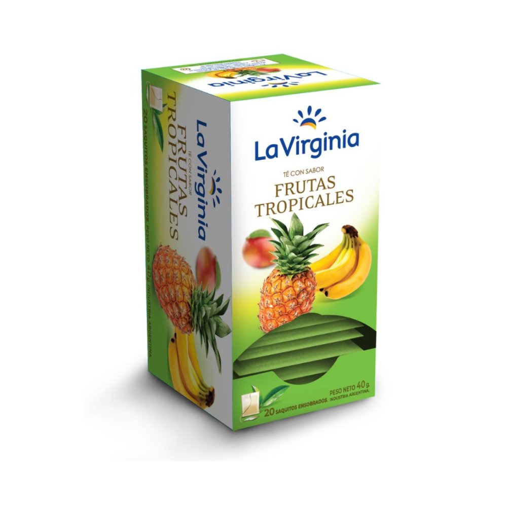 TE C/FRUTAS TROPI LA VIRGINIA 6 x20 saq
