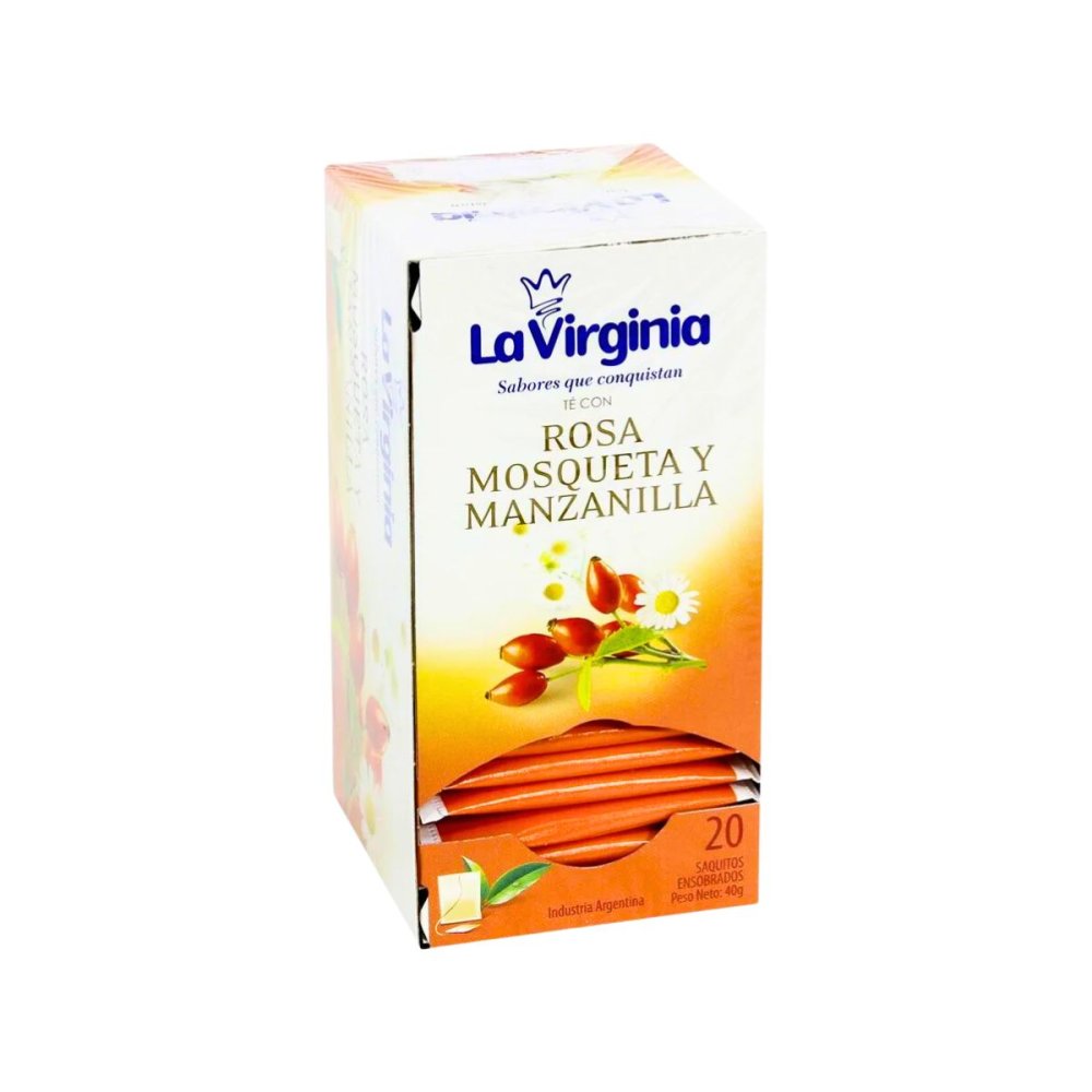 TE C/ROSA MOSyMAN LA VIRGINIA 6 x 20 saq