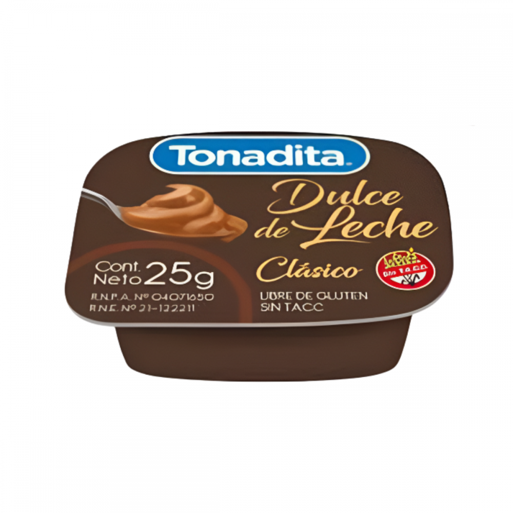 DULCE DE LECHE TONADITA 108 u. x 25 g