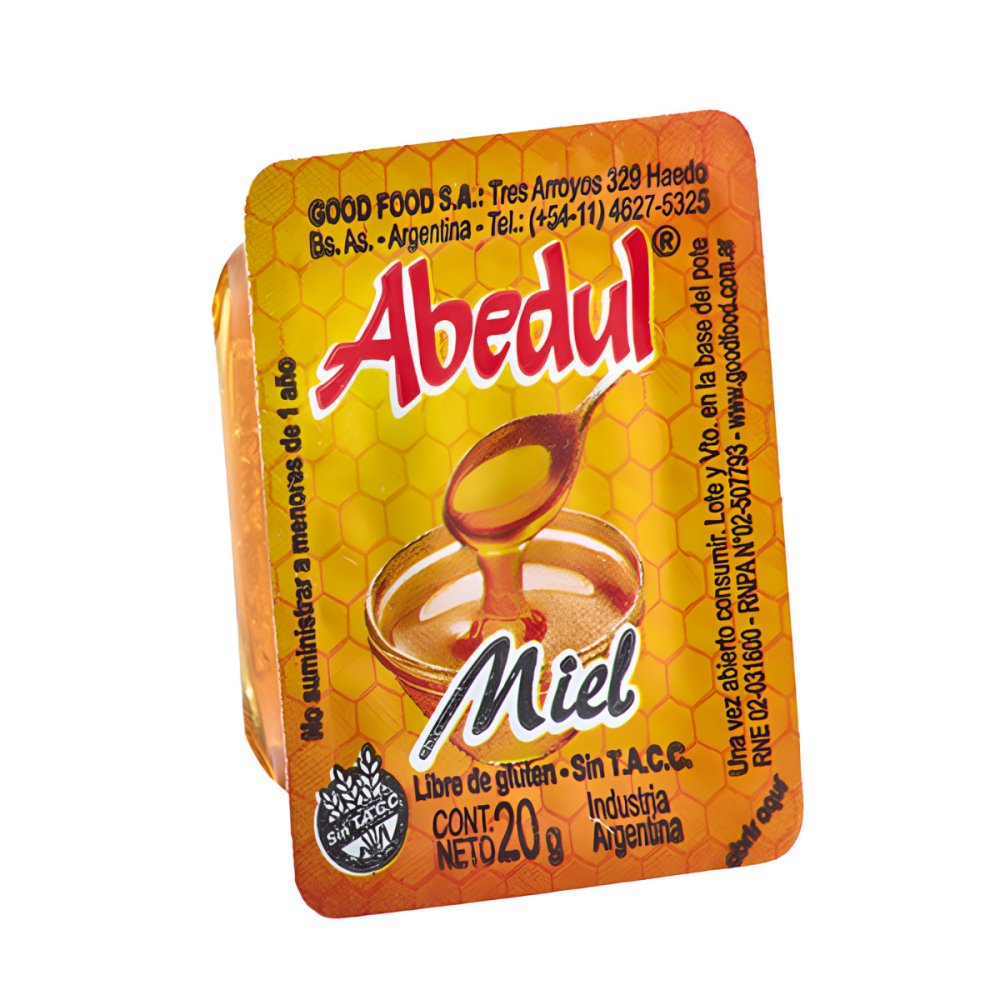 MIEL DE ABEJAS X 108 u X 20 g