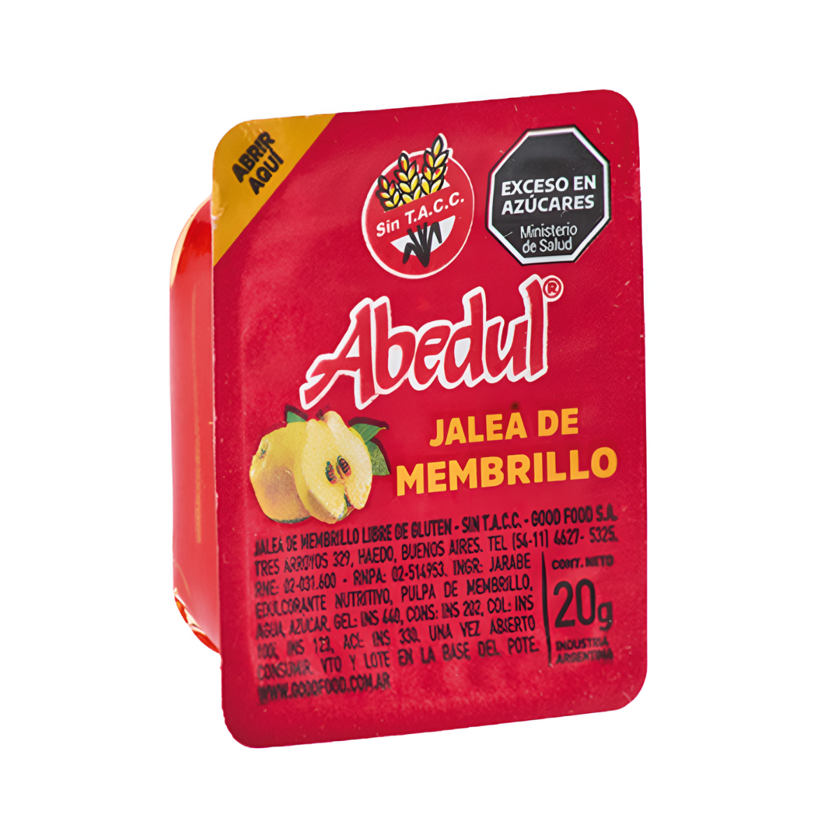 JALEA DE MEMBRILLO X 108u x 20 g Abedul