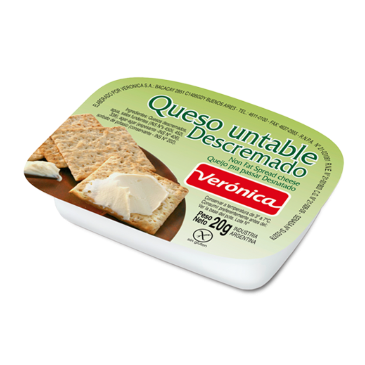 QUESO UNTABLE DESCR.108 x 20 g Veronica