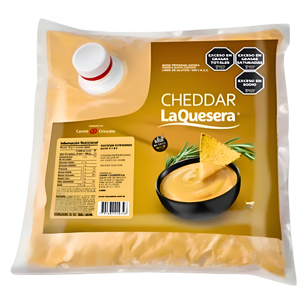 Q.CHEDDAR LIQ. LA QUESERA CAJA 4 x3kg