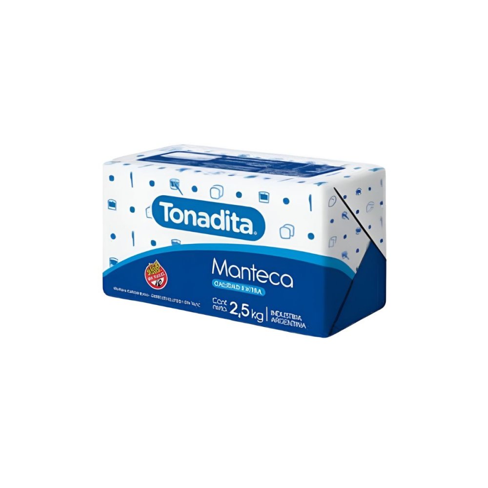 MANTECA TONADITA 8 x 2,5 kg