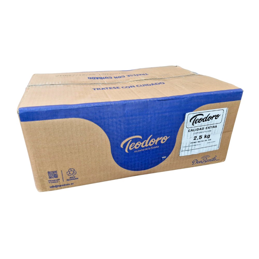 MANTECA PILON TEODORO 8 X 2.5 KG
