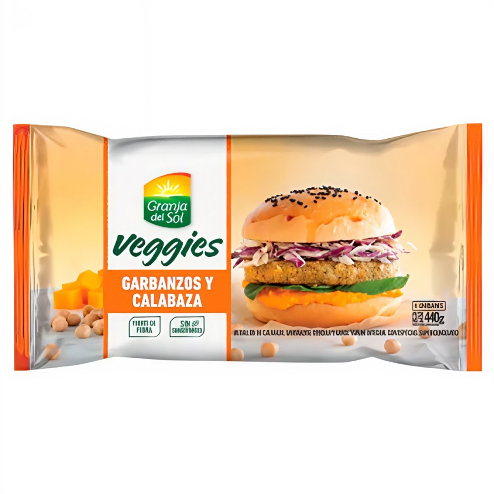 MEDALL.VEGGIES GARByCALABAZ G.SOL,4 u.420 grs x20