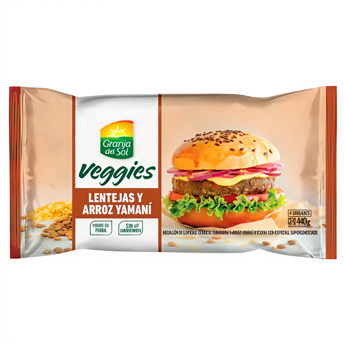 MEDALL.VEGGIES LENTEJAyA.YAMANI 20 X 4 UND