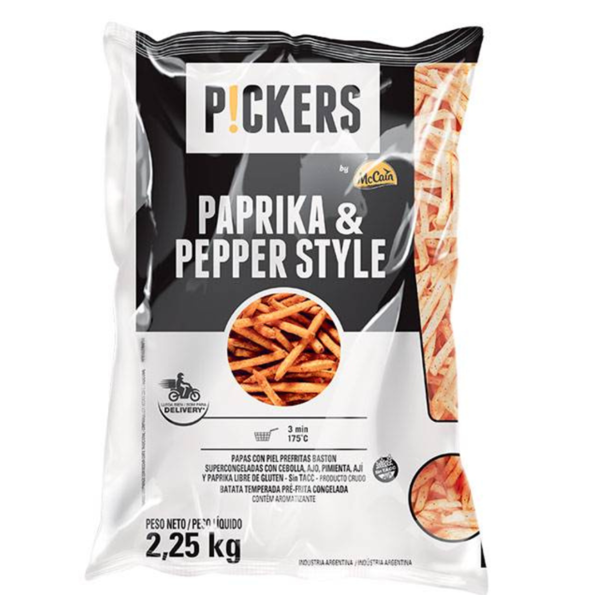 PICKERS PAPRIKA Y PEPPER STYLE x2.25kg