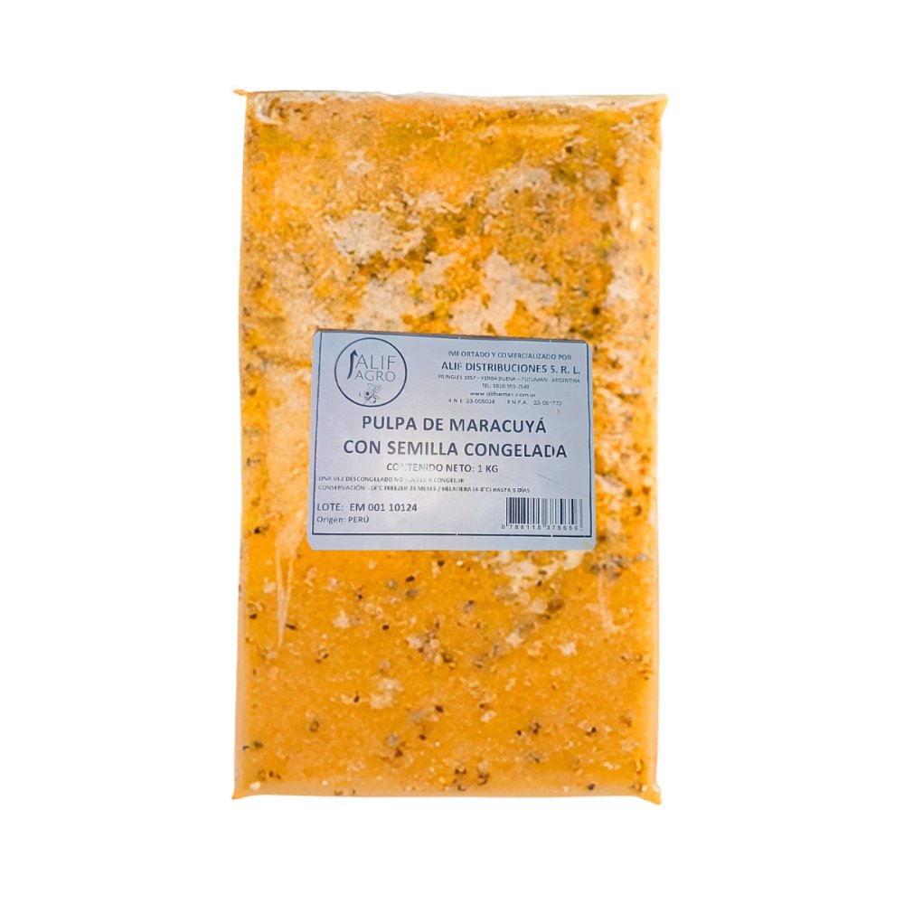 MARACUYA CON SEMILLA BOLSA x1 kg ALIF AGRO