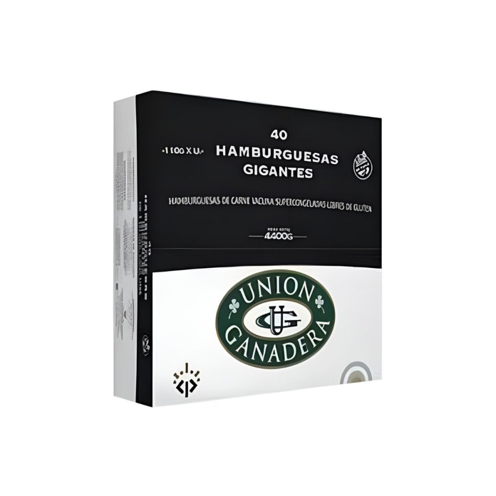 HAMBURGUESA UNION GANADERA 40 u. x 110 grs