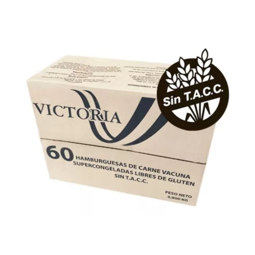HAMBURGUESA VICTORIA 60 x 80 grs.