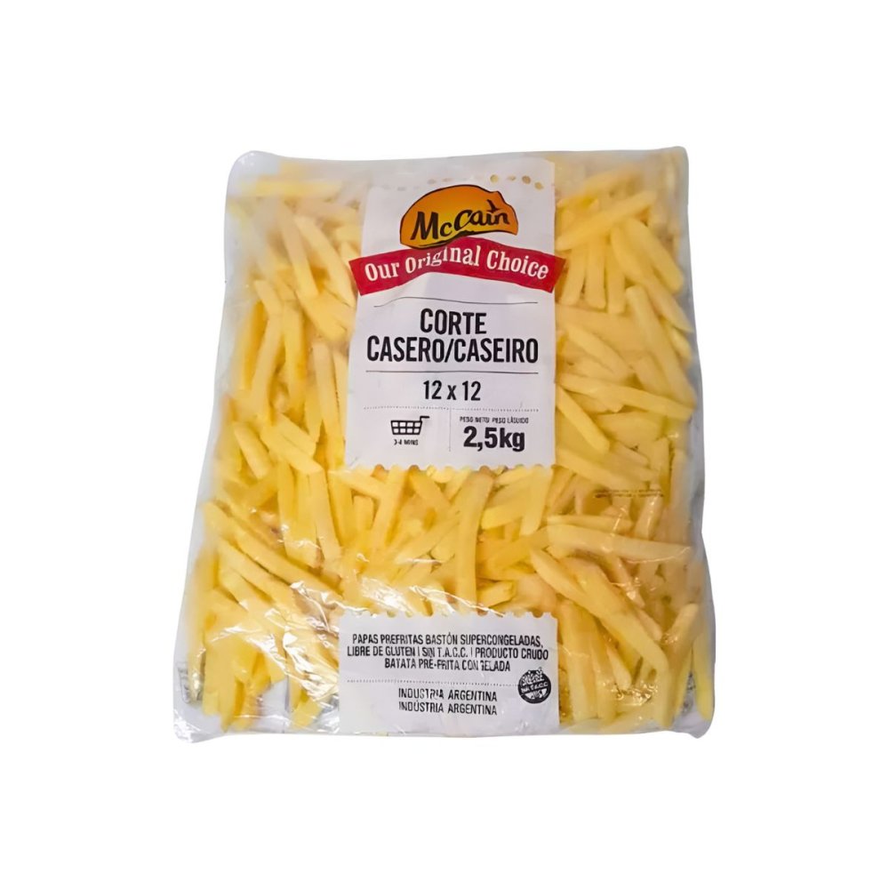 McCAIN PAPAS CORTE CASERO 6 x 2.5 kg