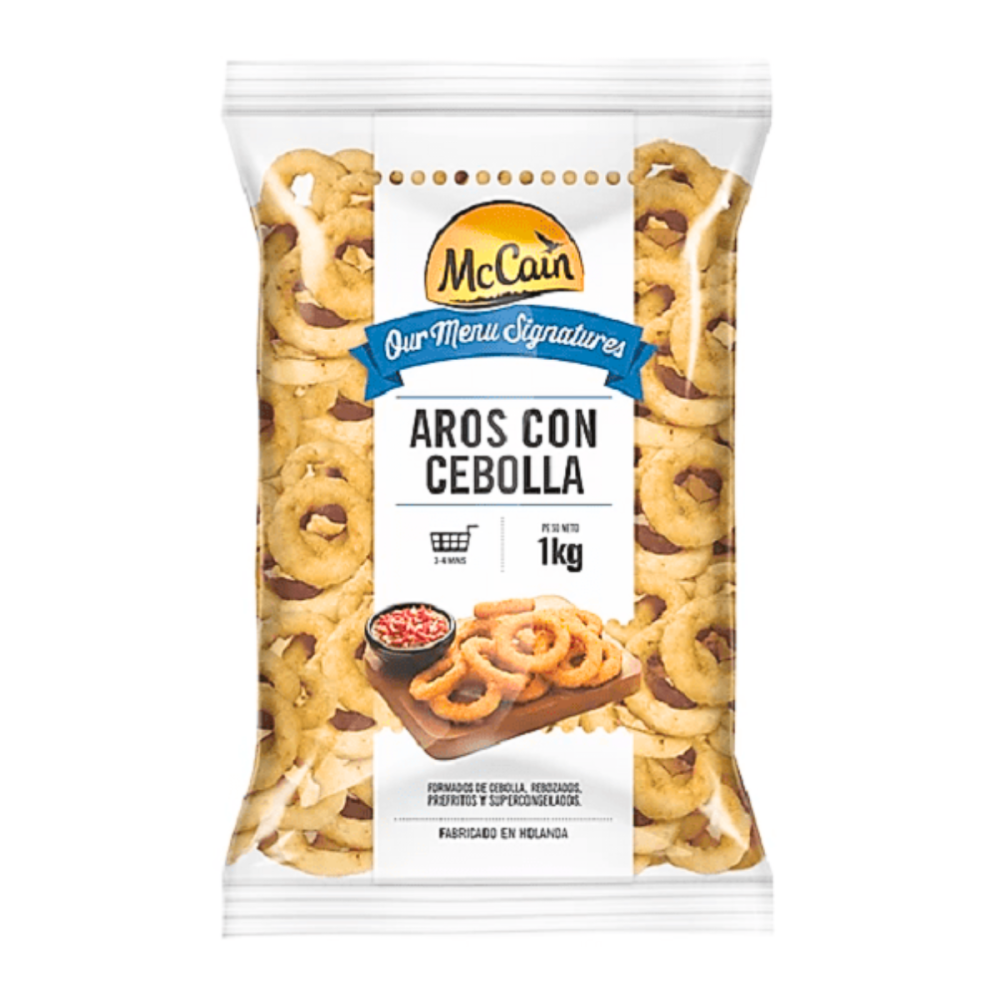 PICKERS AROS DE CEBOLLA  McCAIN bolsa 10 x 1 kg