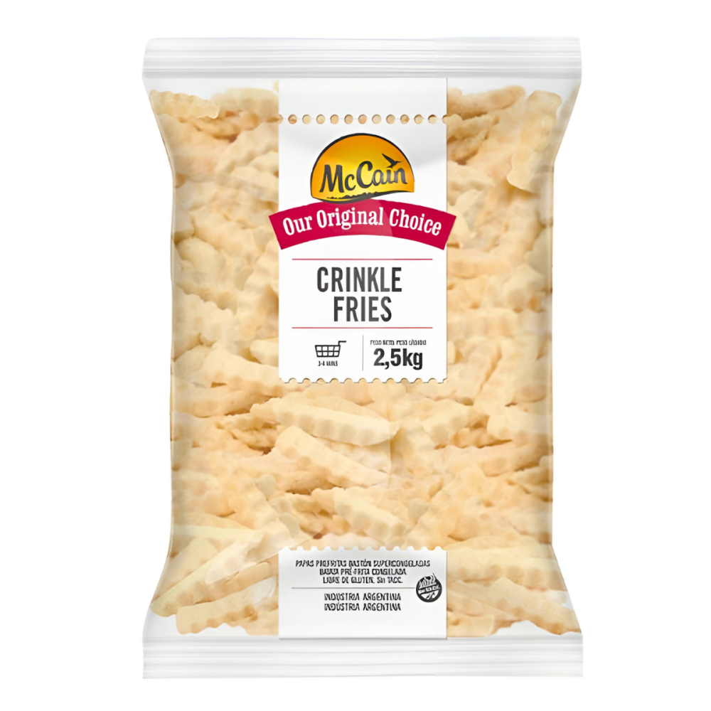 MC CAIN PAPAS CRINKLES 5 x 2.5 kg
