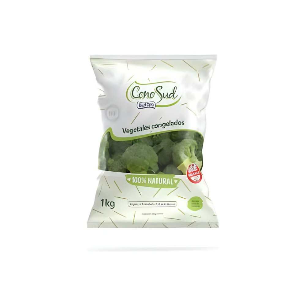 BROCOLI CONGELADO IQF 5 BOLSAS x 1 kg