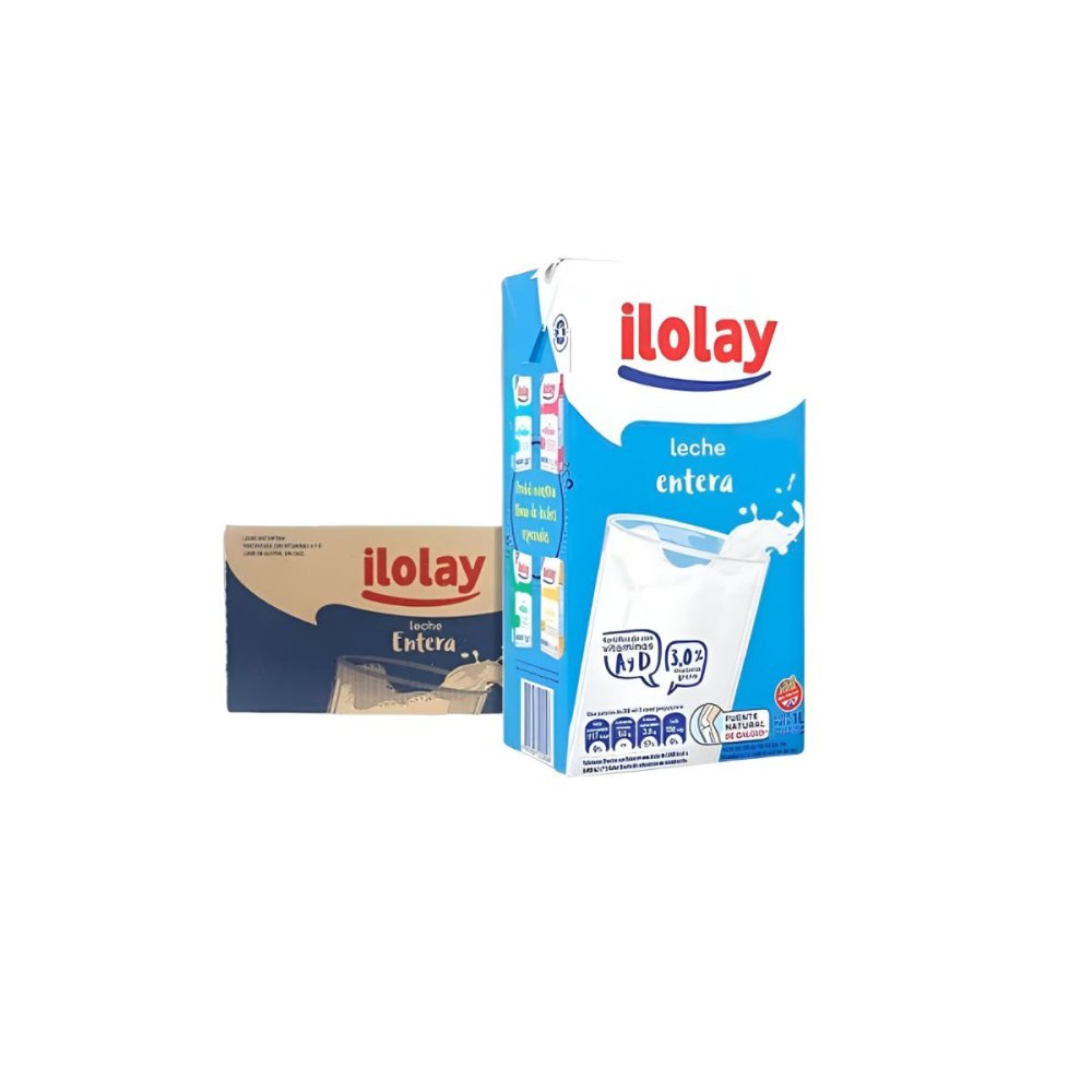LECHE ENTERA LARGA VIDA ILOLAY 12 u. x 1 Lt