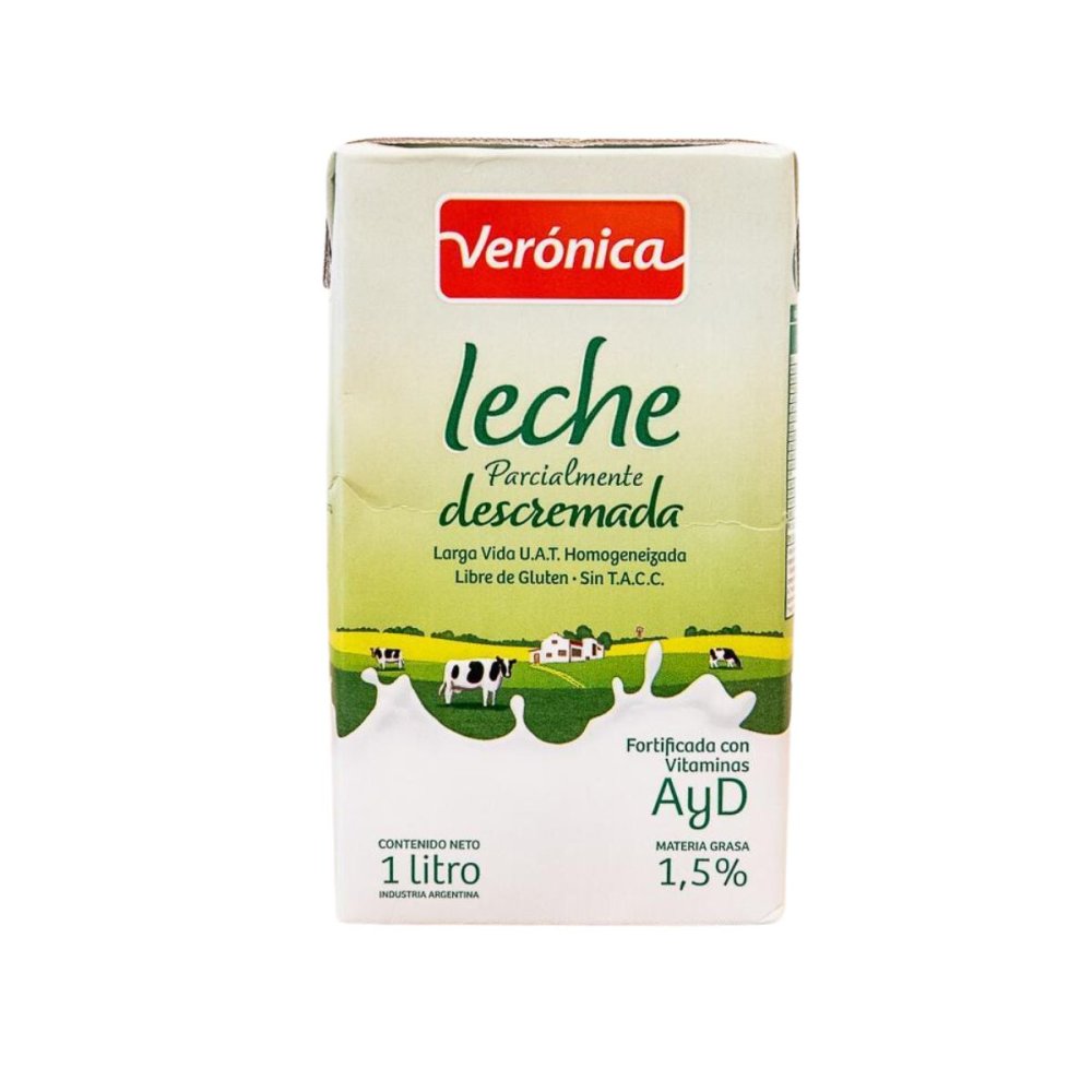 LECHE L.VIDA DESCREMADA VERONICA 12 x1Lt