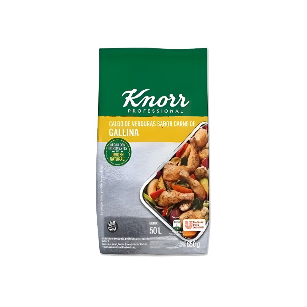 CALDO DE GALLINA GRANULADO KNORR 6 x 650g