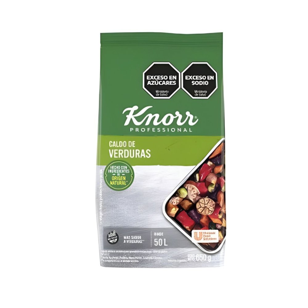 CALDO GRANULADO VERDURA KNORR 6 x 650g