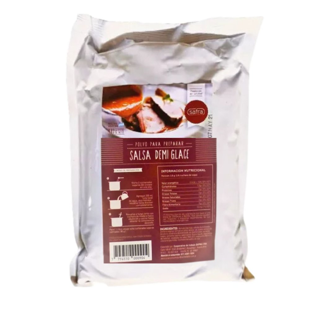 SALSA DEMIGLACE SAFRA 12 x 480