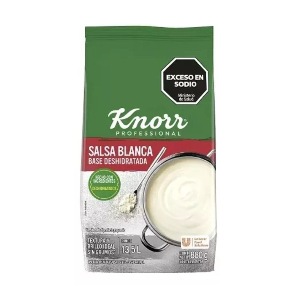 SALSA BLANCA KNORR 6 bolsas x 880g